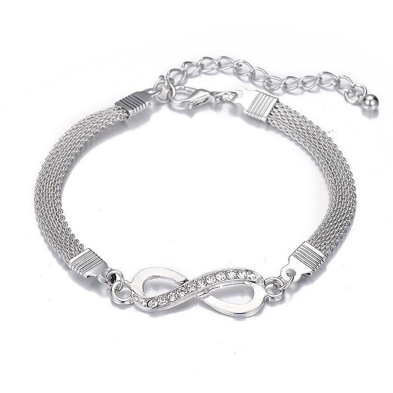 【🔥Artículo de gran venta-Compra uno y llévate otro gratis】2 pulseras de plata，26€， ✨Pulsera de la suerte de plata 925 para mujer