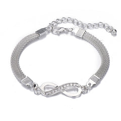 【🔥Artículo de gran venta-Compra uno y llévate otro gratis】2 pulseras de plata，26€， ✨Pulsera de la suerte de plata 925 para mujer