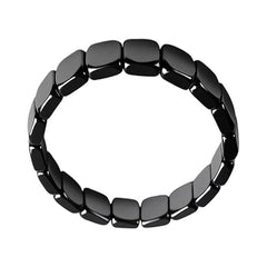 【Artículo de gran venta】🔥Pulsera de energía de hematita y ónix negro｜Recupera tu fuerza y confianza masculina