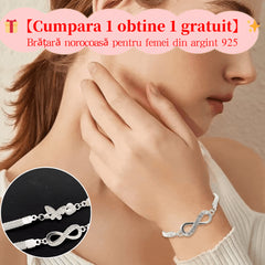 【🔥Artículo de gran venta-Compra uno y llévate otro gratis】2 pulseras de plata，26€， ✨Pulsera de la suerte de plata 925 para mujer